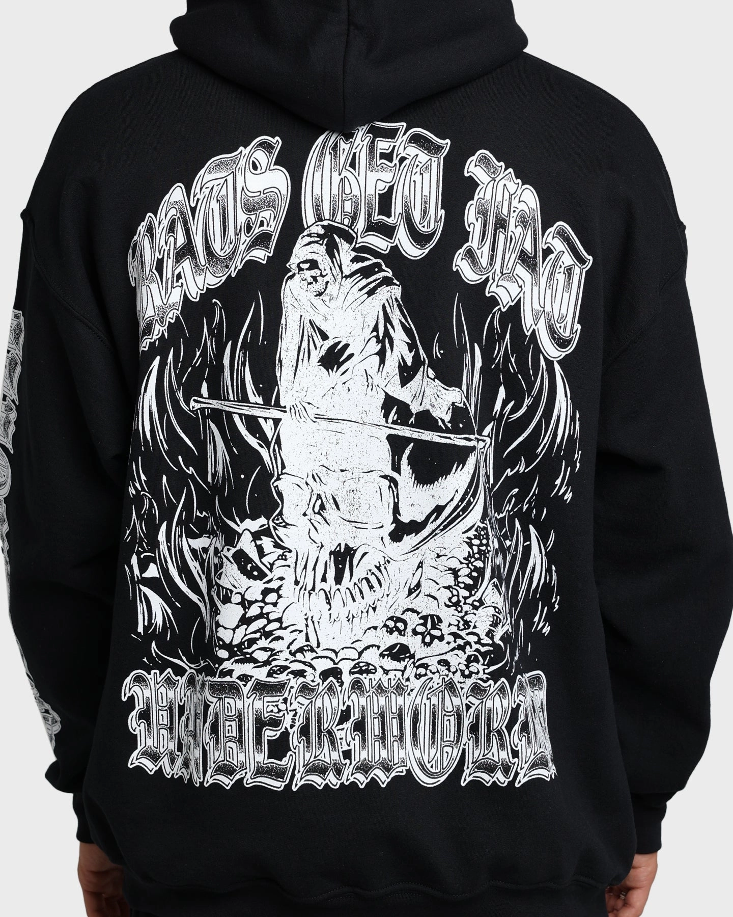 Rats Get Fat Underworld Hoodie Black Thrive