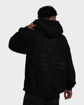 Rats Get Fat When I Die Hoodie Black Moisture wicking Period