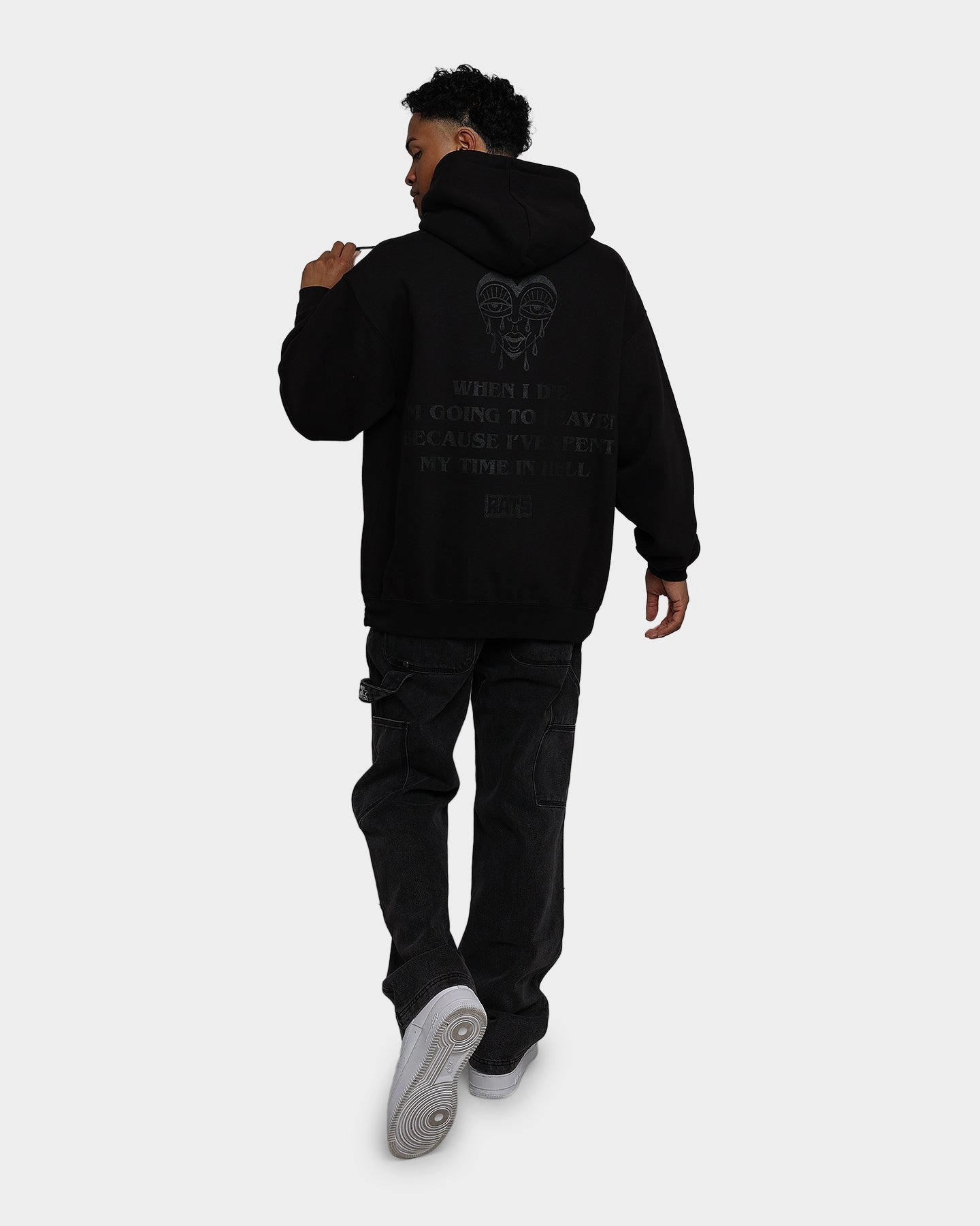 Versatile Protection Rats Get Fat When I Die Hoodie Black