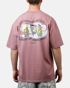 73 Studio X Cartoon Network Ed Edd N Eddy Grail Vintage T-Shirt Ash Rose Practical Design Active Comfort Wear