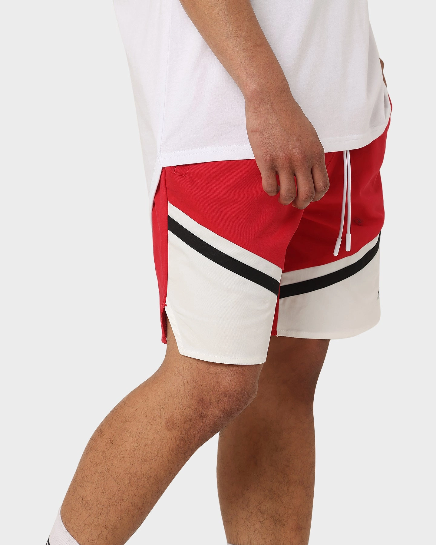 Multi Pocket System Carre Louis Shorts Red