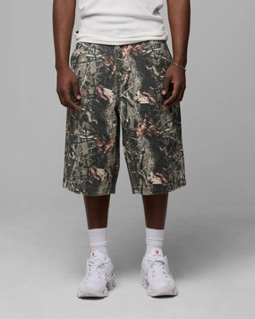 tropical style Handmade Loiter Collateral Jorts Real Tree Camo