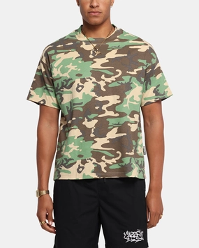 Quick Release Hem Functional Side Gussets Carr?? Blanc T-Shirt Woodland Camo