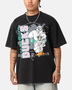 Culture Kings Anaheim Ducks Smash Heavy T-Shirt Vintage Black Holiday Style Trend