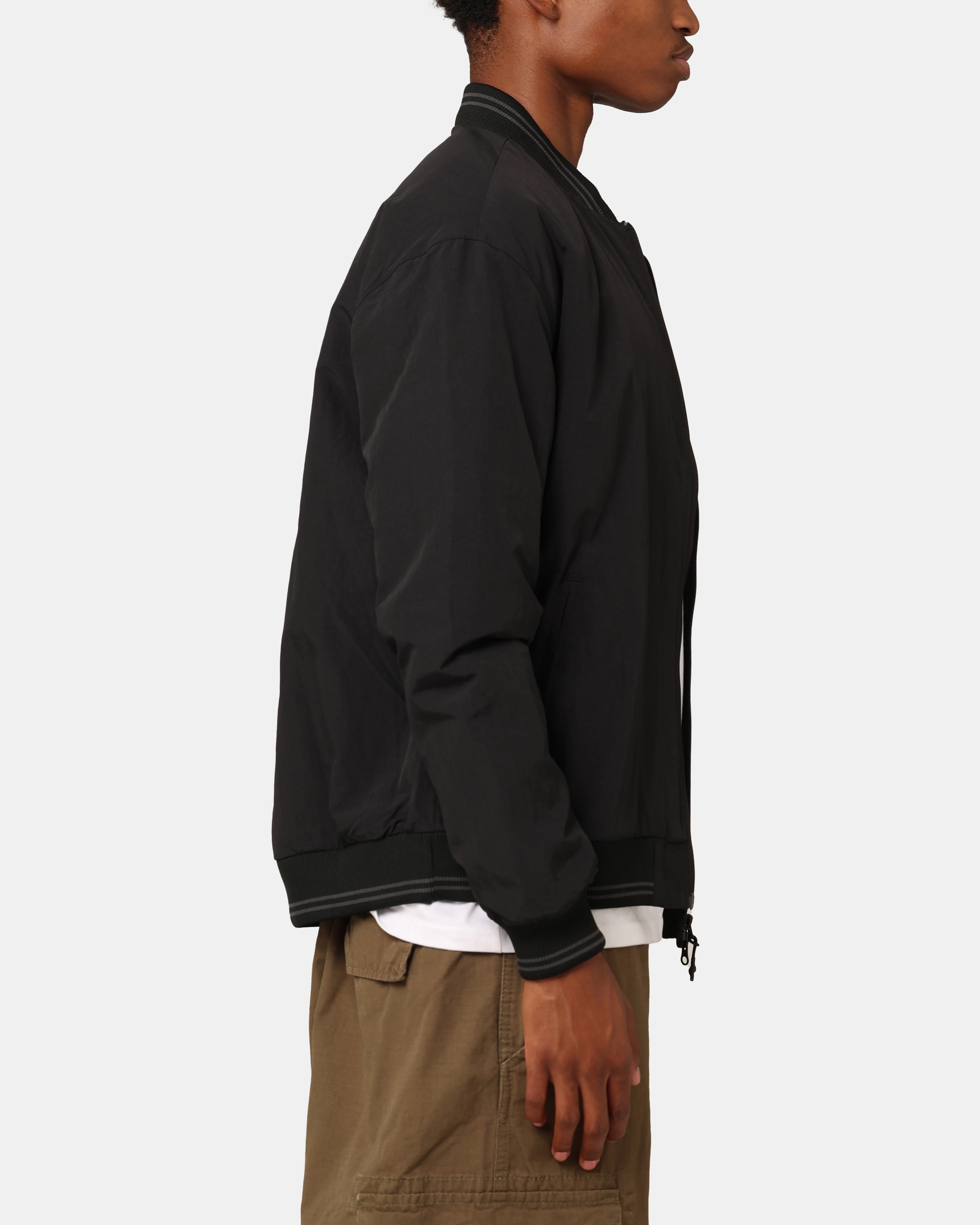 Internal Security Pocket Insulated Interior Reebok Above The Rim Hoop Wear Hoodie Black