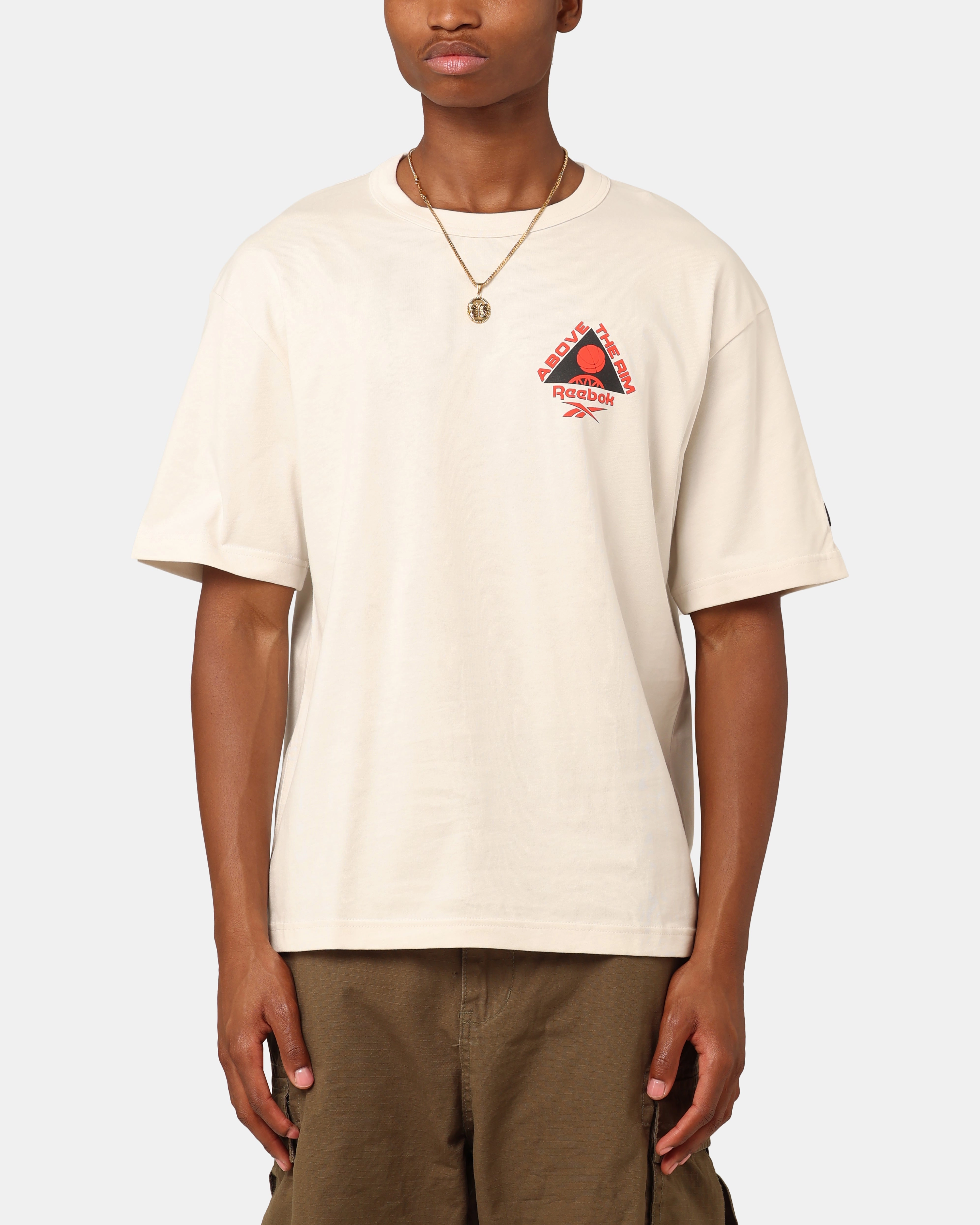 Camping attire Reebok Above The Rim Hoopwear T-Shirt Vintage White