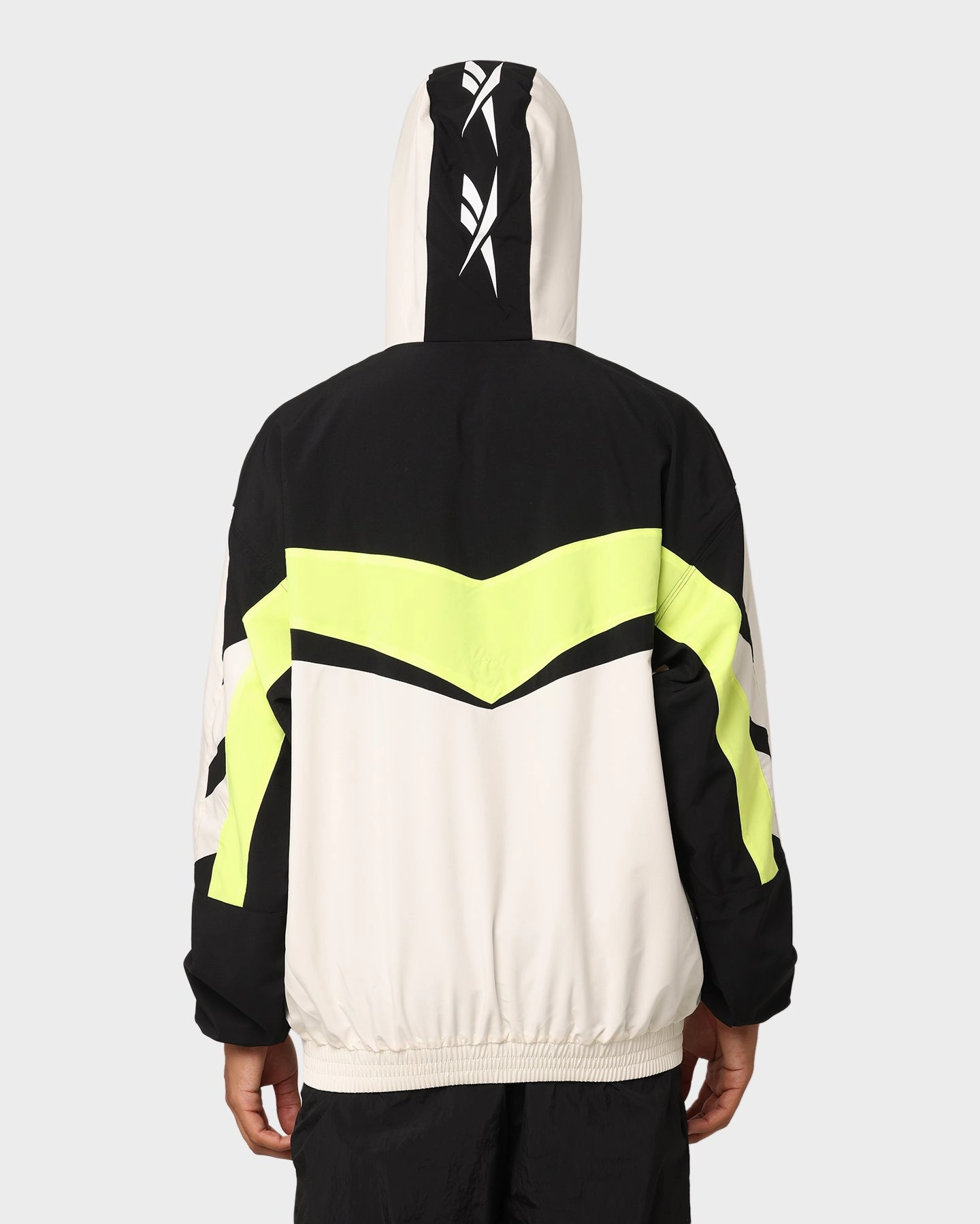Reebok Classics Vector Windbreaker White/Black/Yellow Idolize