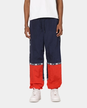 Quick Release Closure Adjustable Closure Reebok Colour Block Joggers Navy/Red