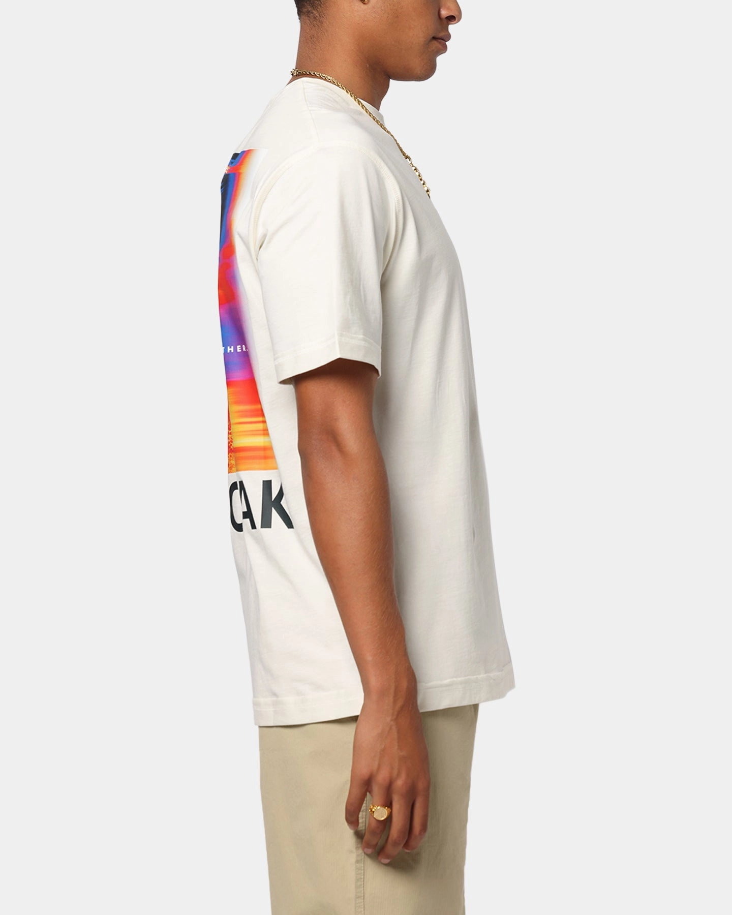 Everyday Chic Fashion-Forward Fit Reebok x Kodak Graphic Run T-Shirt Chalk