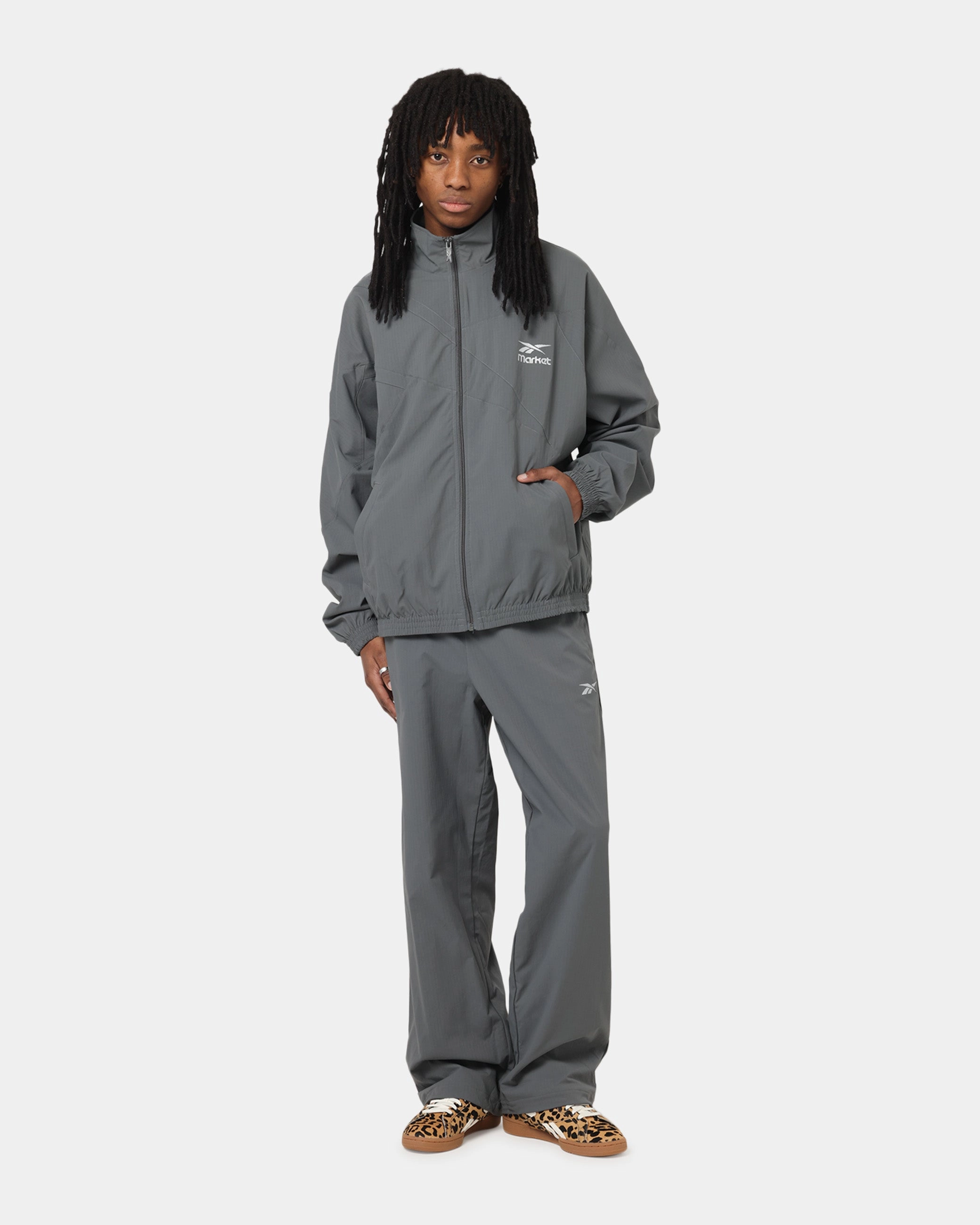 musicians Reebok X Market Vector Jacket Grey/Silver