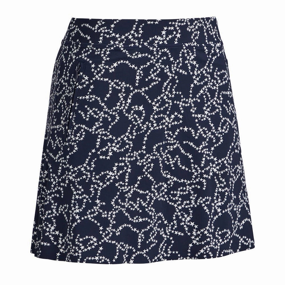 Gfore Stardust Silky Tech Nylon A-Line Golf Skort - FA23 Women Modern Cut