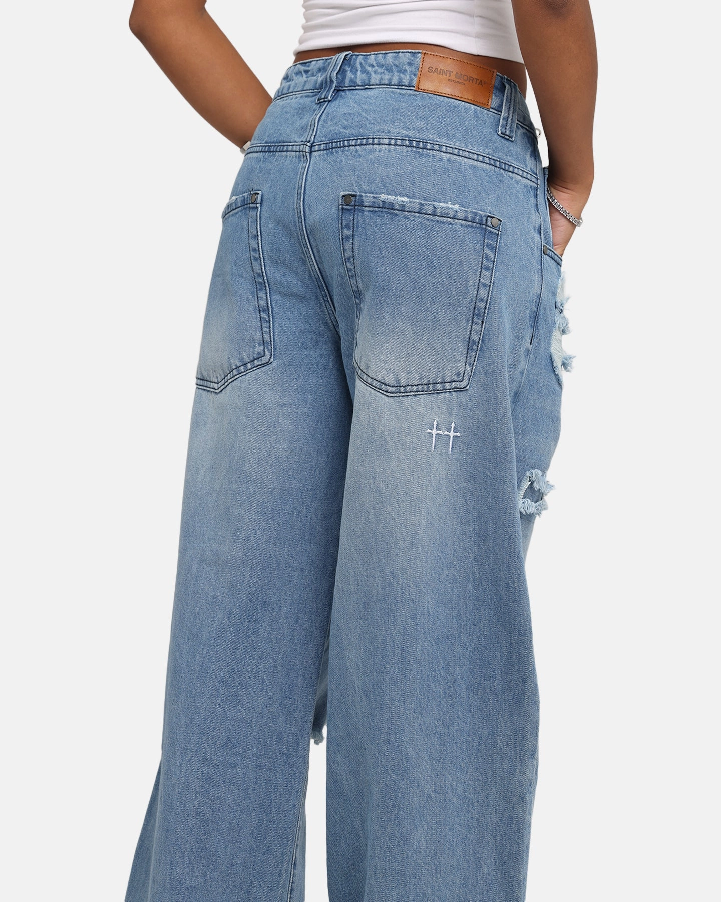 Smart Comfort Saint Morta Amplus Rampage Jeans Rampage Blue
