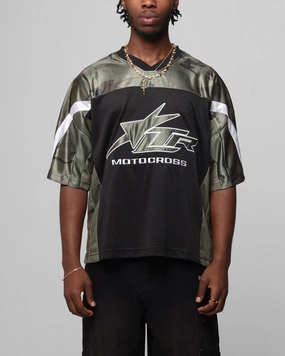 Hydrophobic Edge Taping Loiter End Zone Jersey Black/Camo