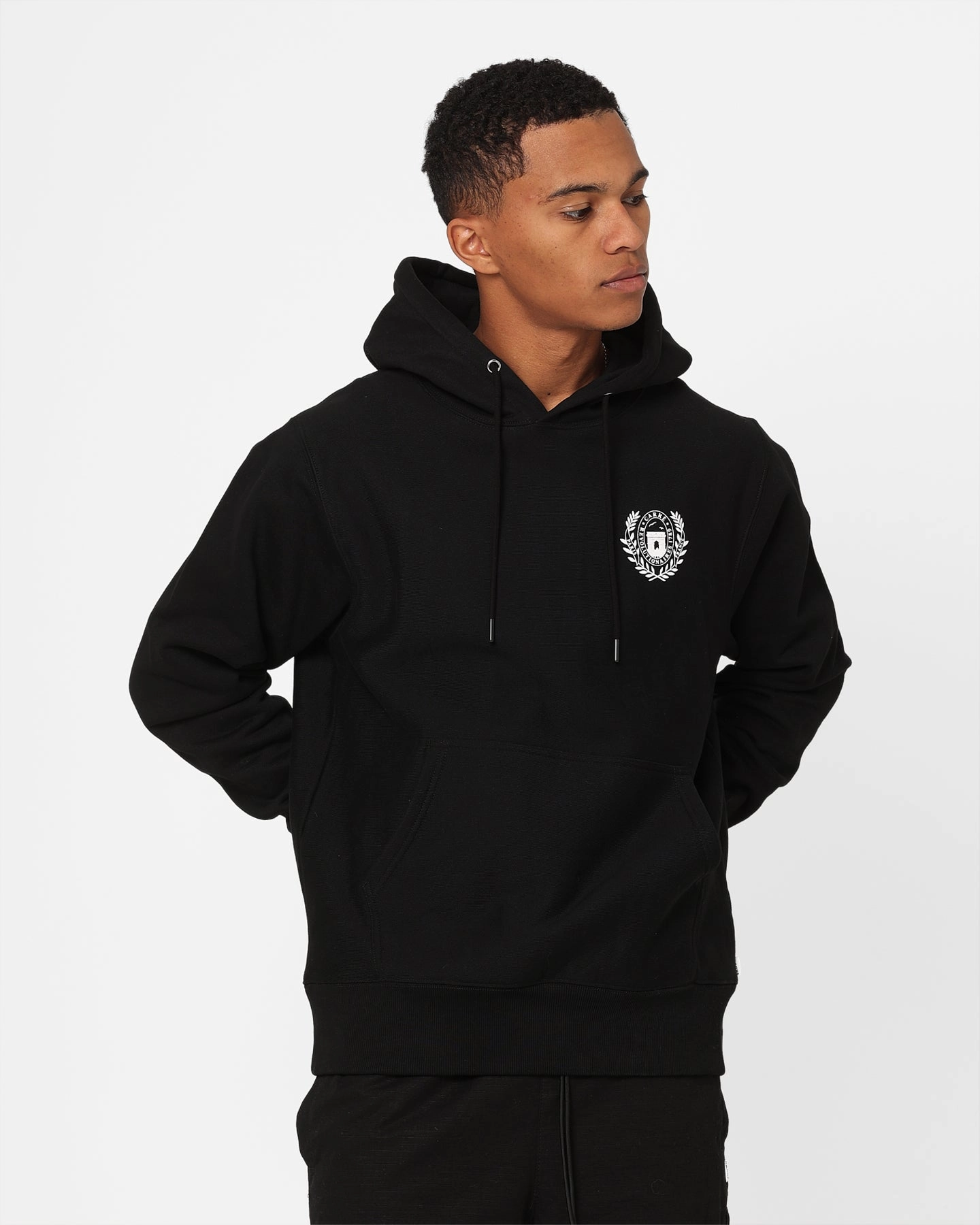 Carre Wraith Hoodie Black Record Internal Security Pocket