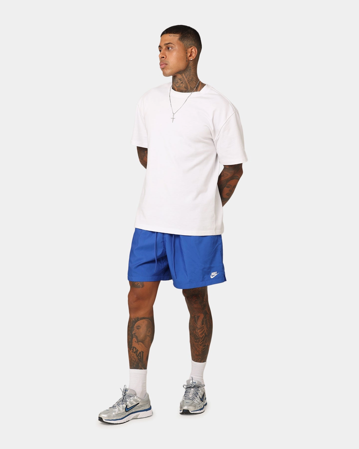 Tactile Feedback Loops Nike Club Flow Shorts Game Royal/White