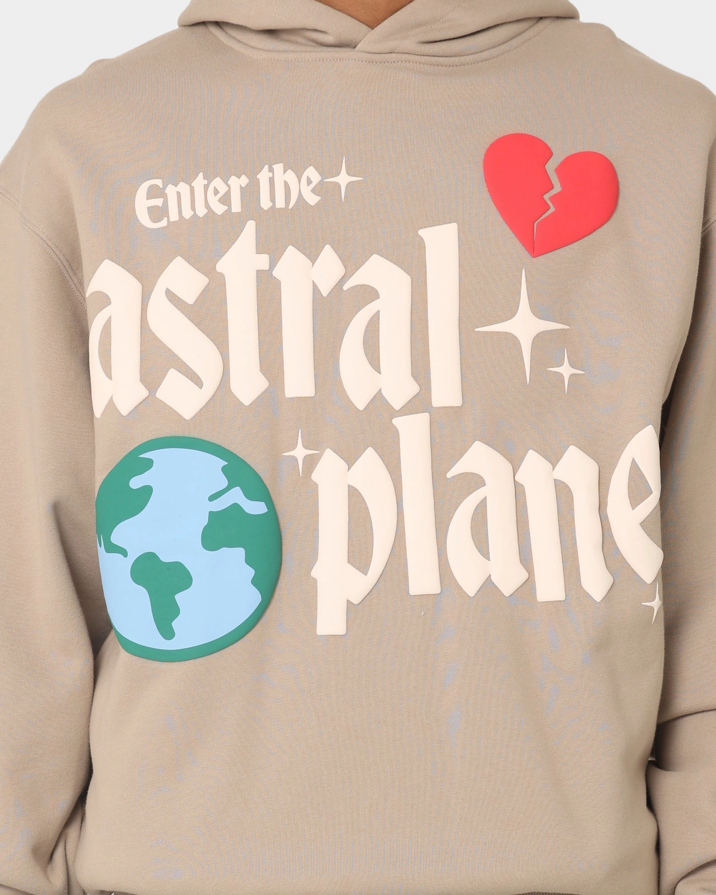 Party outfit Loiter Astral Plane Hoodie Tan