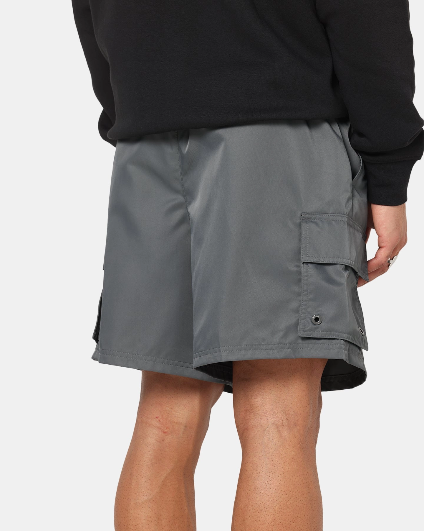 Jordan Brooklyn Cargo Shorts Iron Grey Daily Essential