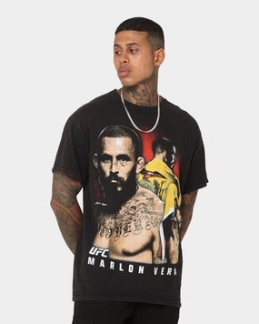 UFC By Goat Crew Marlon Vera Vintage T-Shirt Black Wash Trendy Fabric