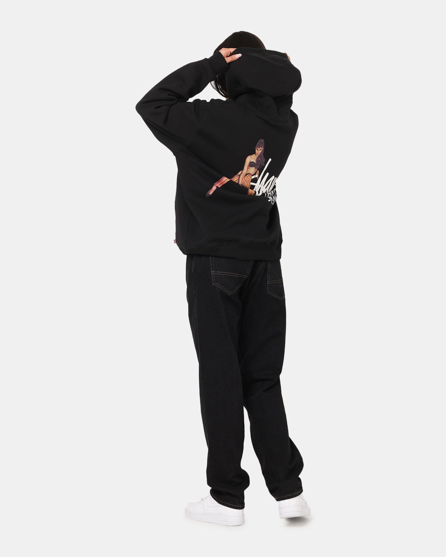 S Double Choose Your Weapon Hoodie Black Modern Fit