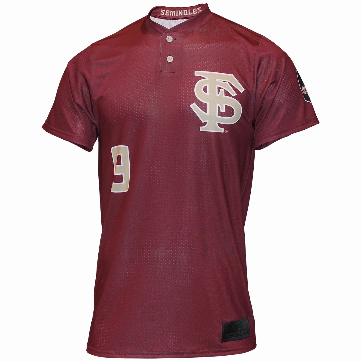 Brushed Inner Lining Prosphere Devyn Flaherty #9 Softball Jersey - Garnet