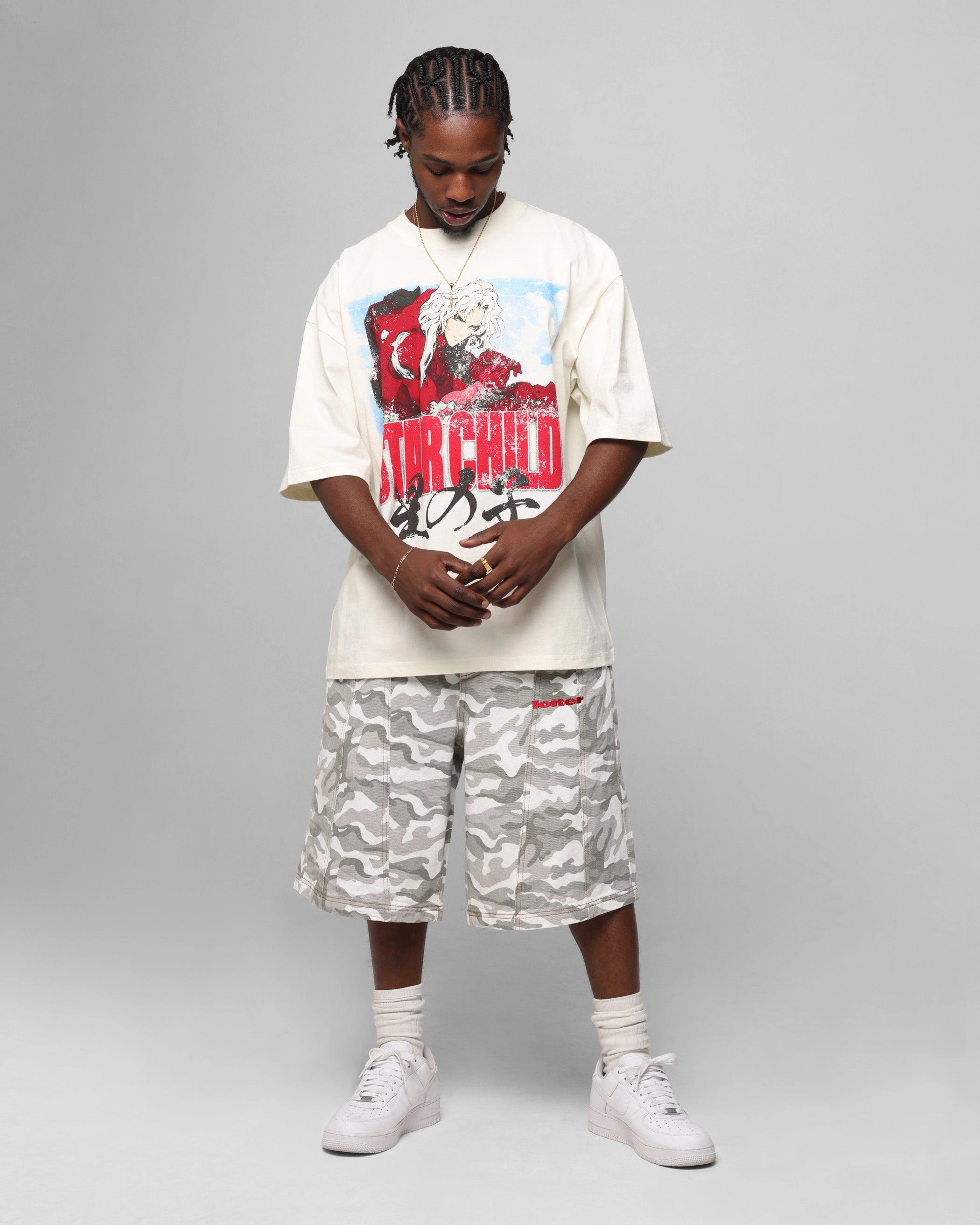 Loiter Collateral Panel Jorts Snow Camo sustainable product