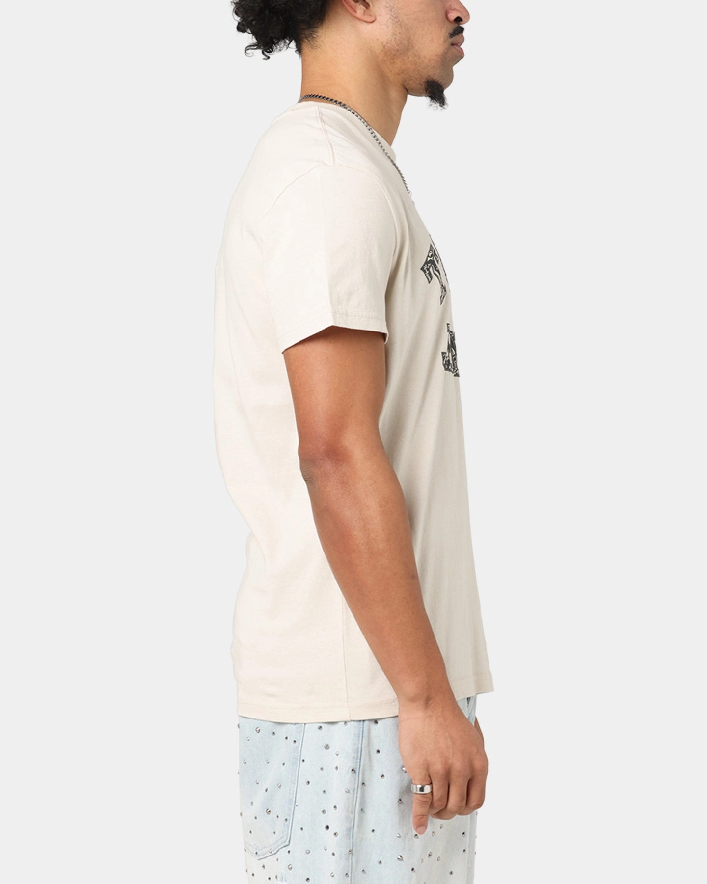 LayeringFriendly Tommy Jeans Regular Paisley College T-Shirt Newsprint