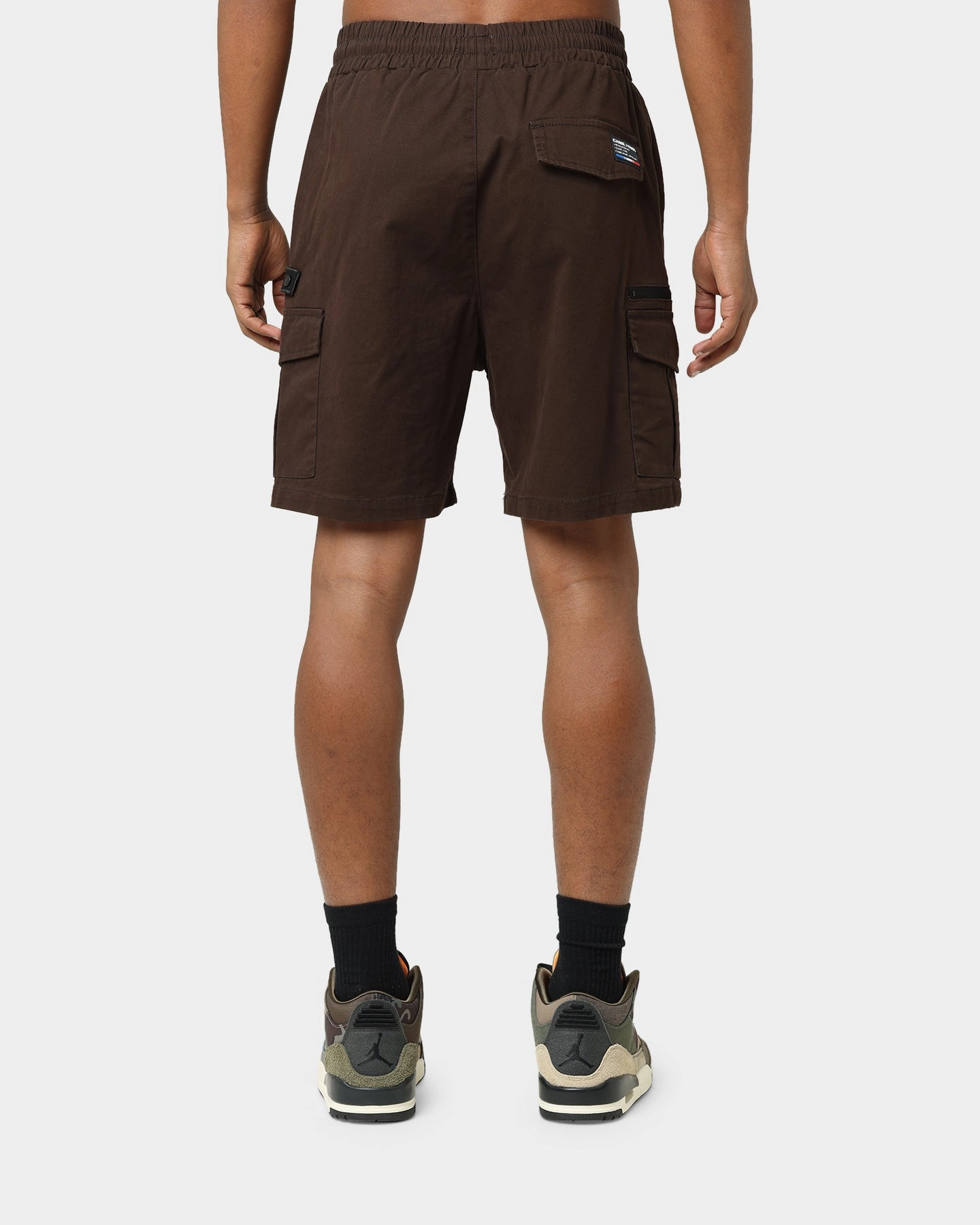 Gift Idea Carre Evolution Cargo Shorts Brown