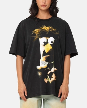 Street Smart Look All-Purpose Wear American Thrift Disney The Muppets Beaker Heavy T-Shirt Vintage Black