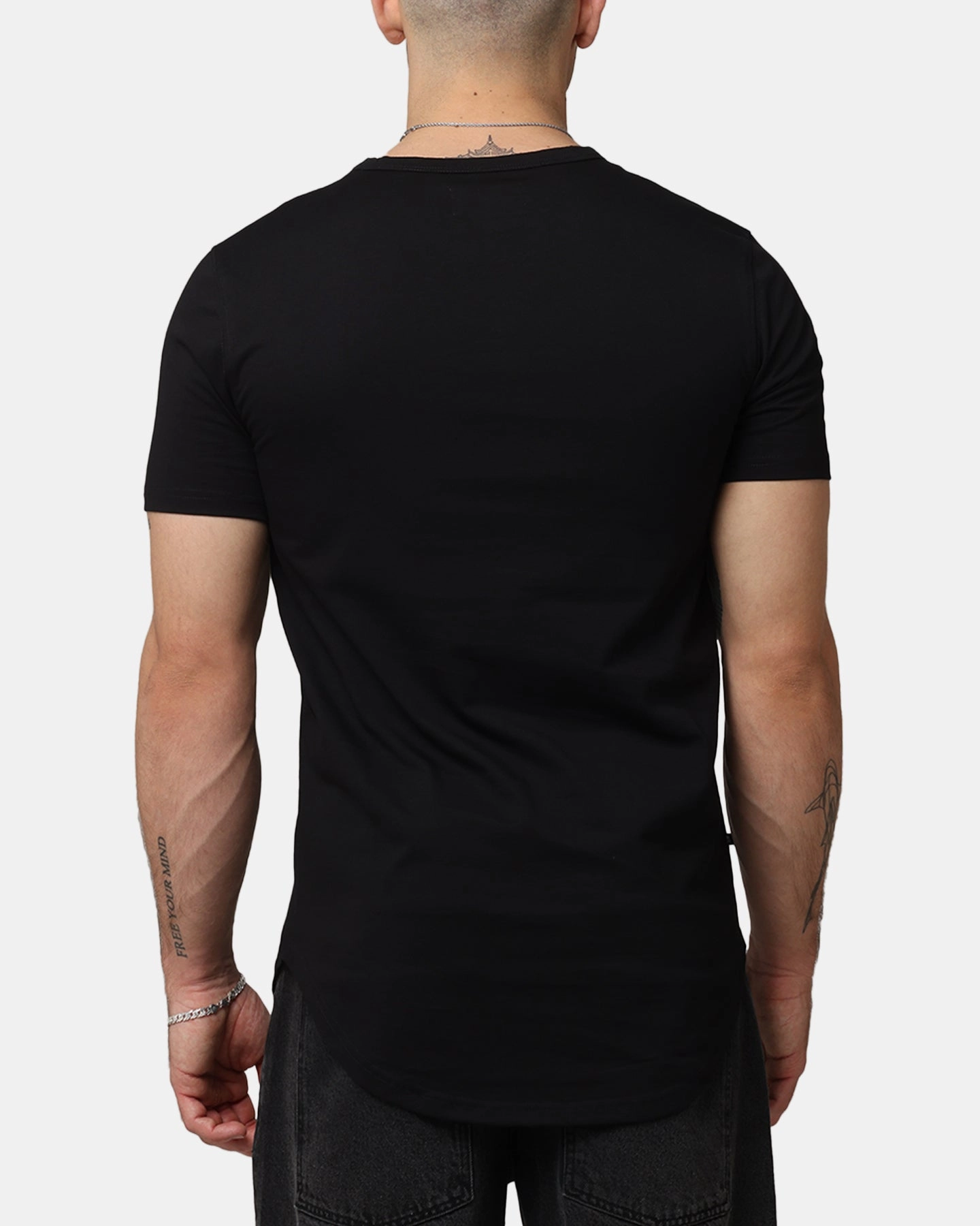 Saint Morta Cambronne Snake El Duplo T-Shirt Black/Grey Abstract mystery Tear Resistant