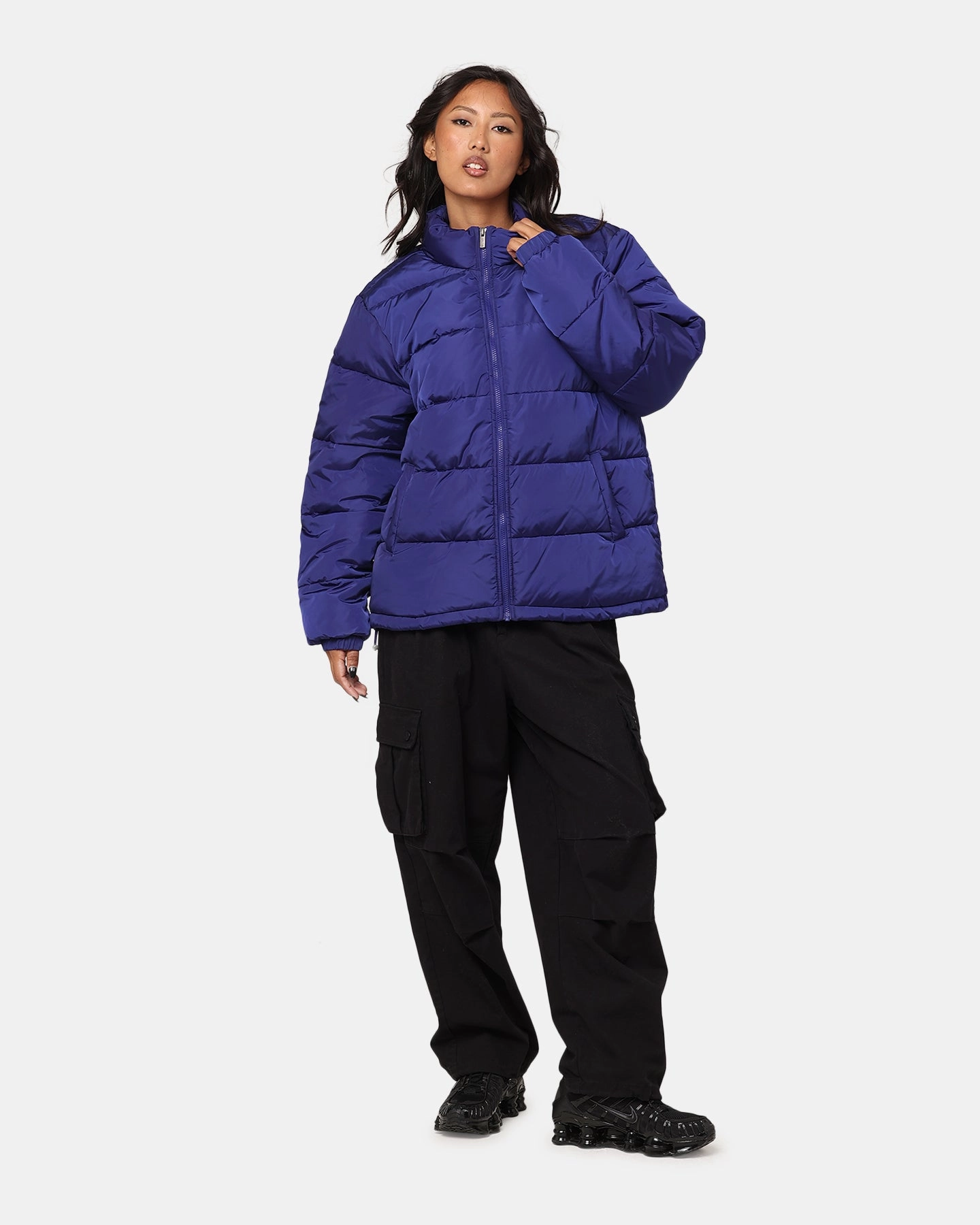 Reflective Piping heirloom Champion Rochester Padded Puffer Jacket Chaouen Cobalt