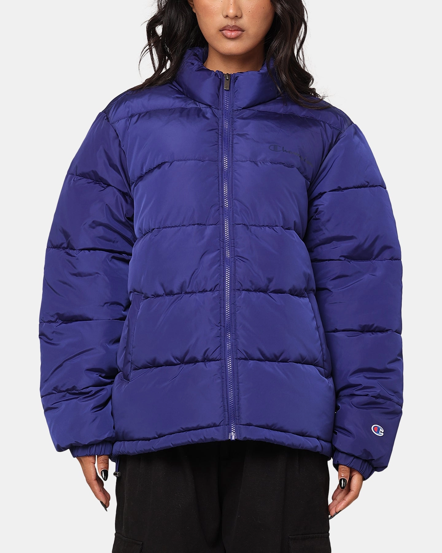Champion Rochester Padded Puffer Jacket Chaouen Cobalt Recover Overcome