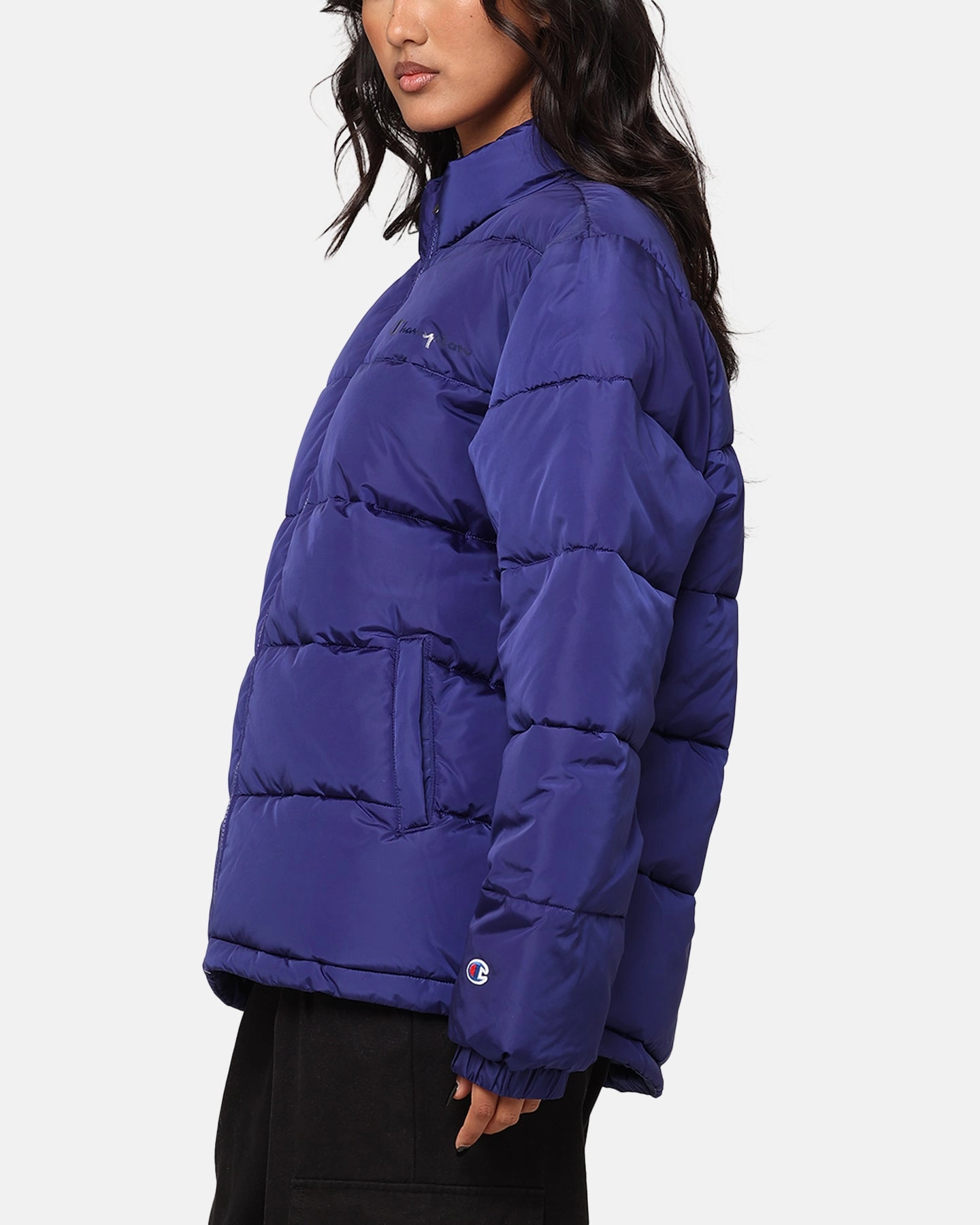 Champion Rochester Padded Puffer Jacket Chaouen Cobalt LayeredComfort Choice