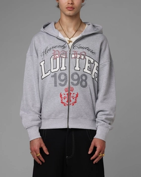 Weather Ease Loiter Drop Out Zip Hoodie Grey