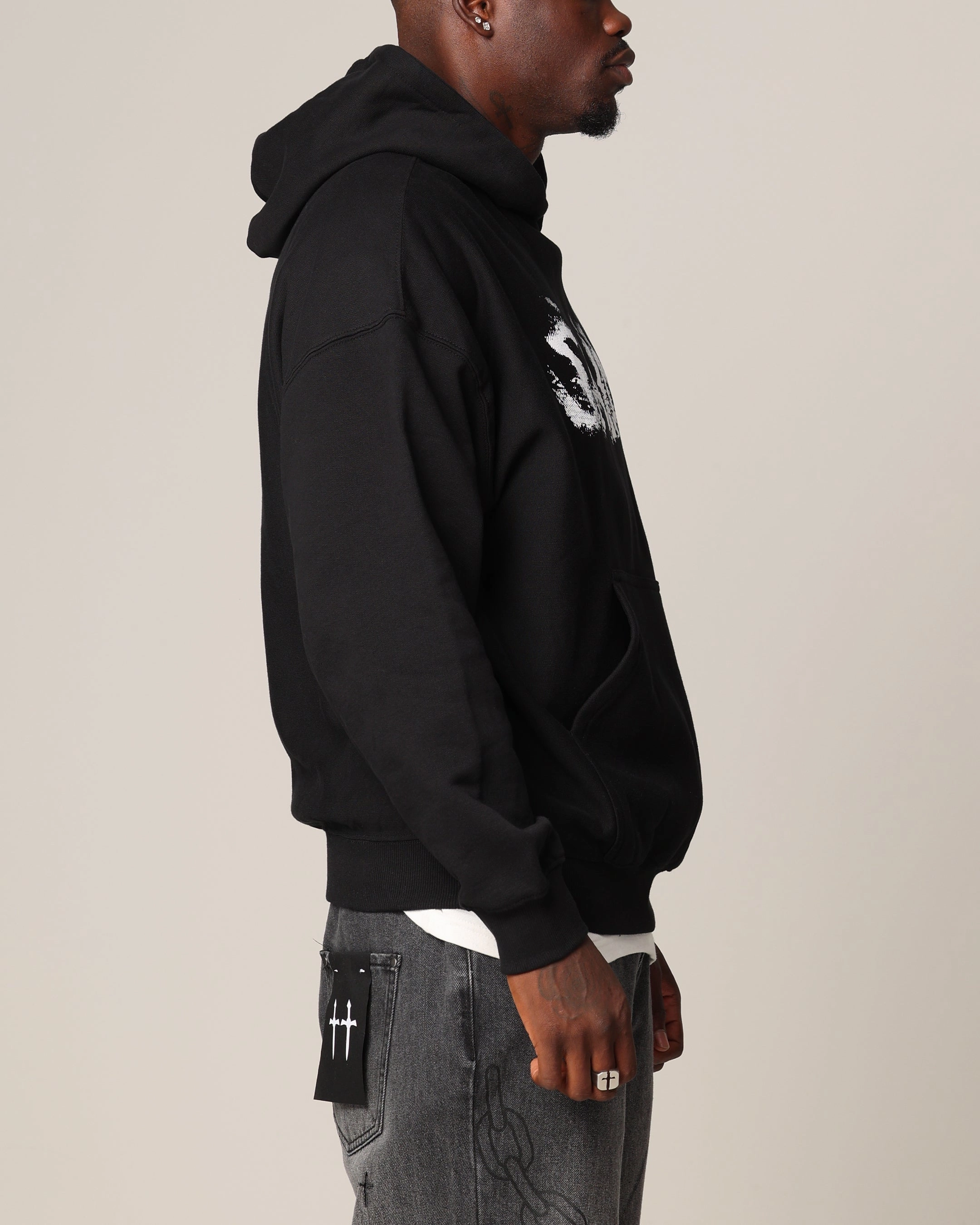 Saint Morta System Overload Hoodie Black Unstructured Shoulder Cut WaterproofSeams