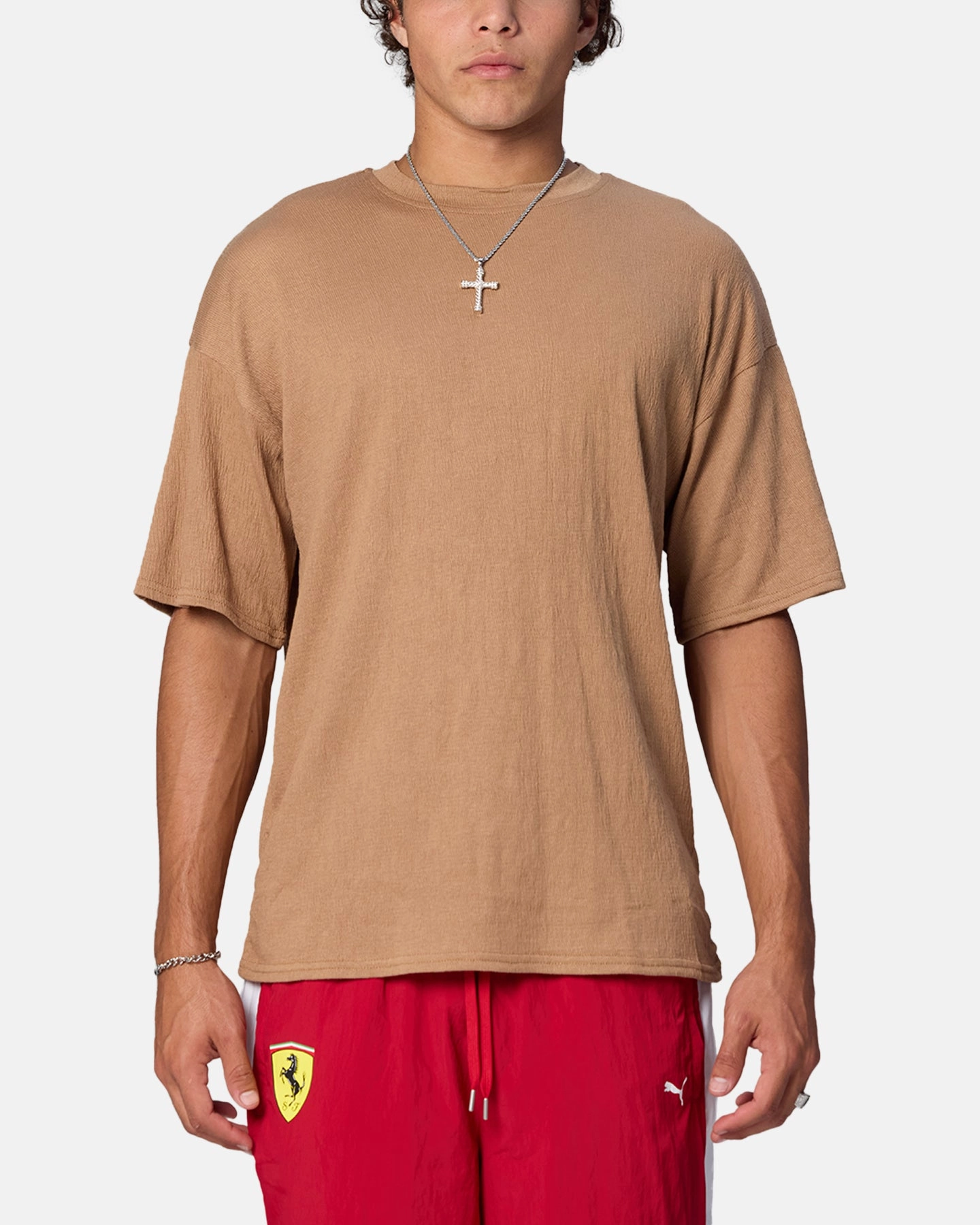 Recycled Polyester Thread XXIII Sahara T-Shirt Tan