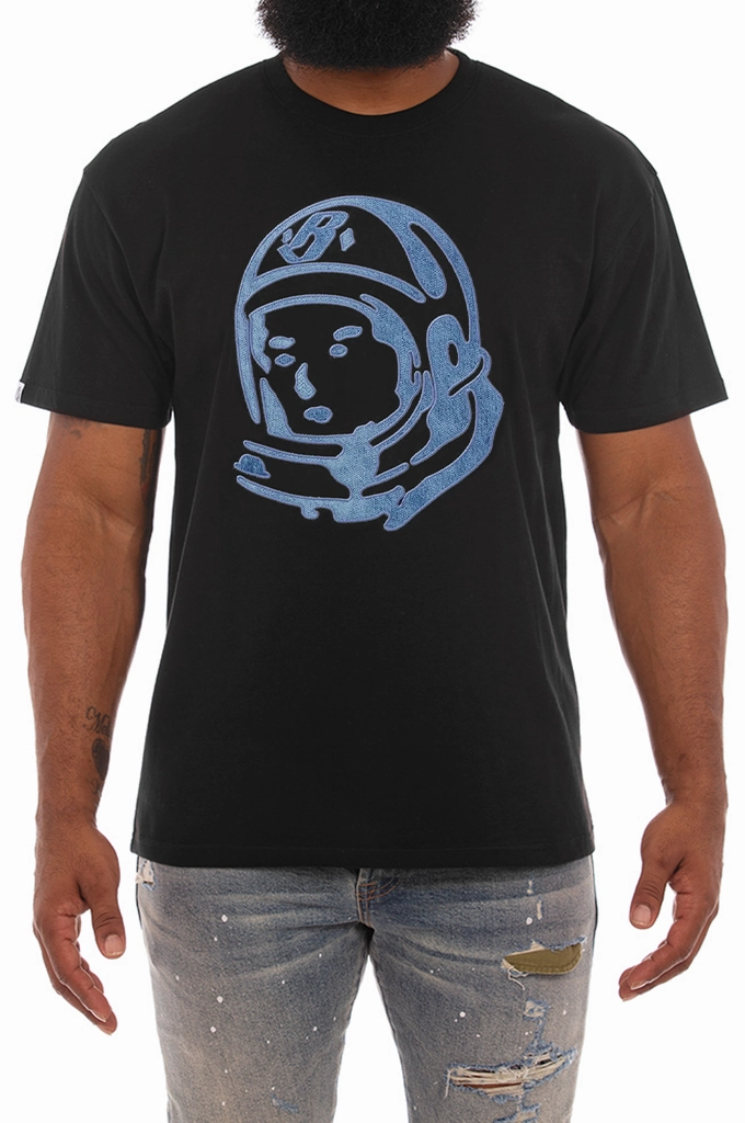 Billionaire Boys Club BB Denim Helmet SS Knit Tee All-Season Comfort