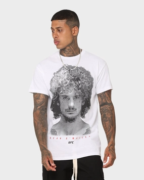 UFC By Goat Crew Sean O'Malley Face T-Shirt White Breathable Comfort vacation wear