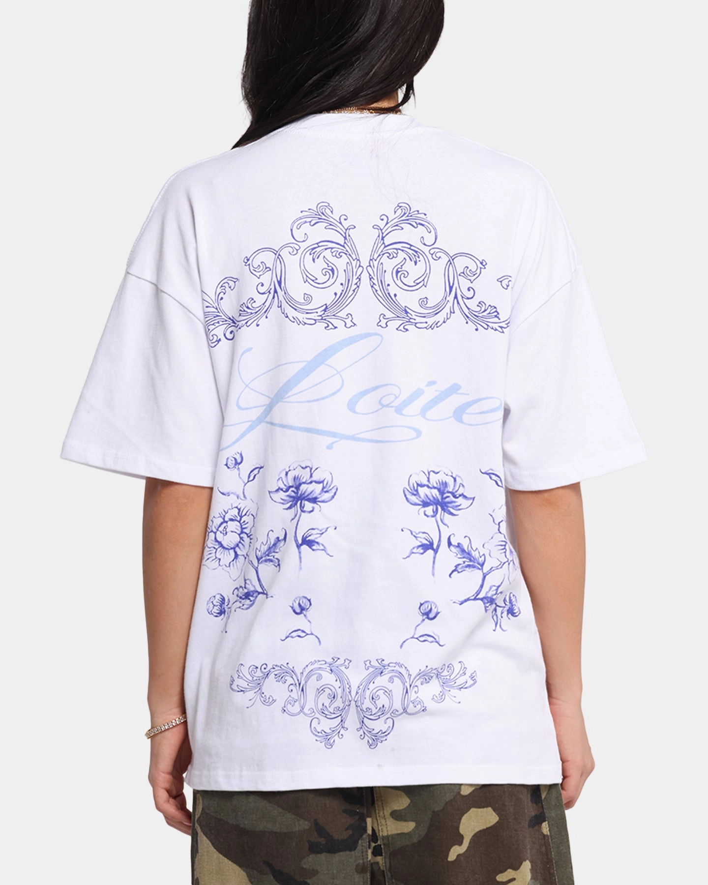 Fit For Comfort Hypoallergenic Textile Loiter Fine China T-Shirt White