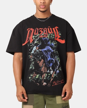 Pilling Resistant Finish Cozy Look American Thrift X The Lord Of The Rings Nazgul Heavy Vintage T-Shirt Black