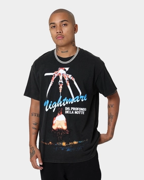 Dimensional Stability Weave American Thrift X A Nightmare on Elm Street Nightmare Vintage T-Shirt Black Wash