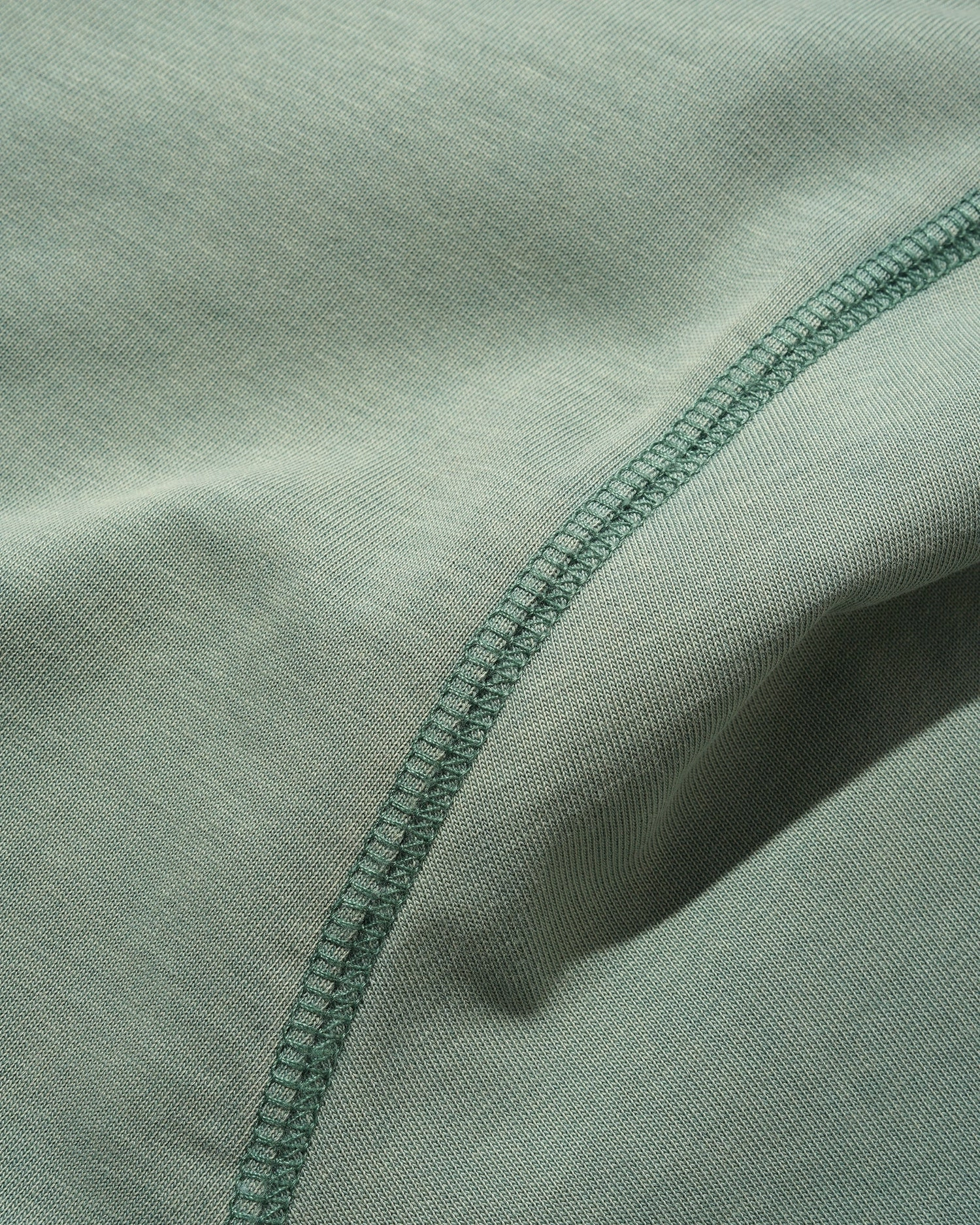 Butter Goods Alpine Tee 'Dull Mint' UV Protective Coating Ribbed Neckline