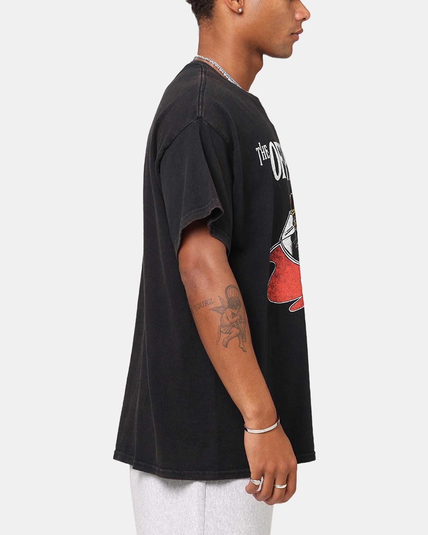 Stretch Fabric Technology The Offspring Bad Habits T-Shirt Black