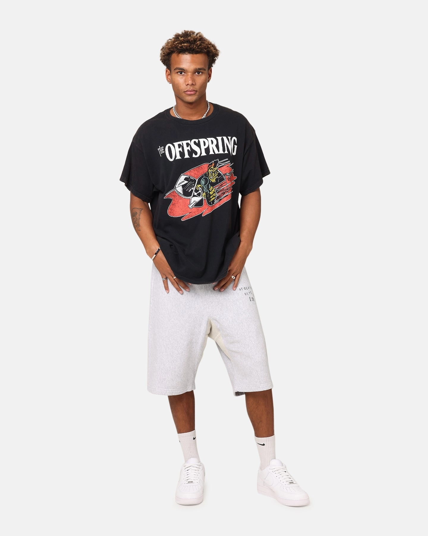 Casual Statement Essential layering piece The Offspring Bad Habits T-Shirt Black