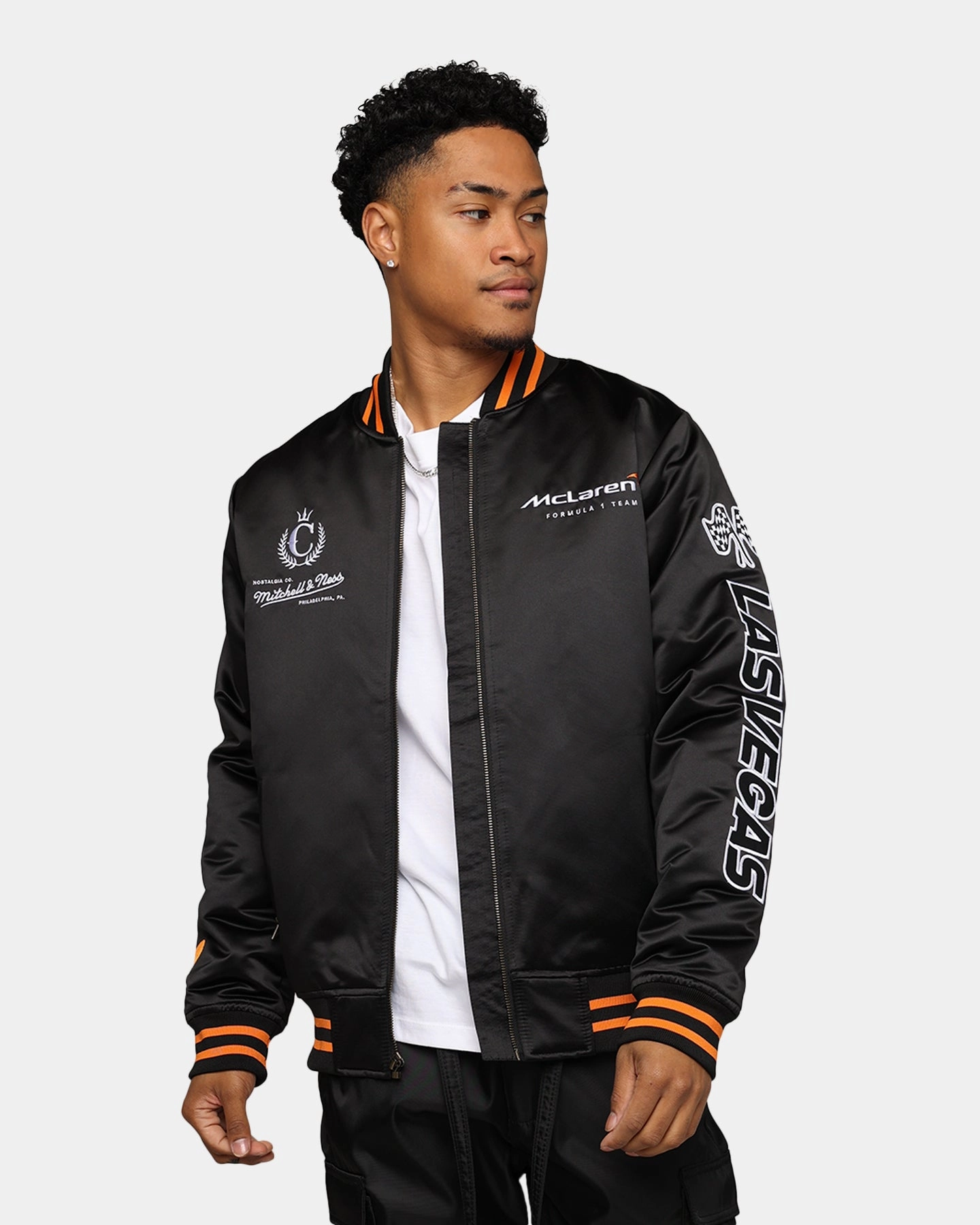 All Season Beret Mitchell & Ness X McLaren X Culture Kings Las Vegas Collection Bomber Jacket Black