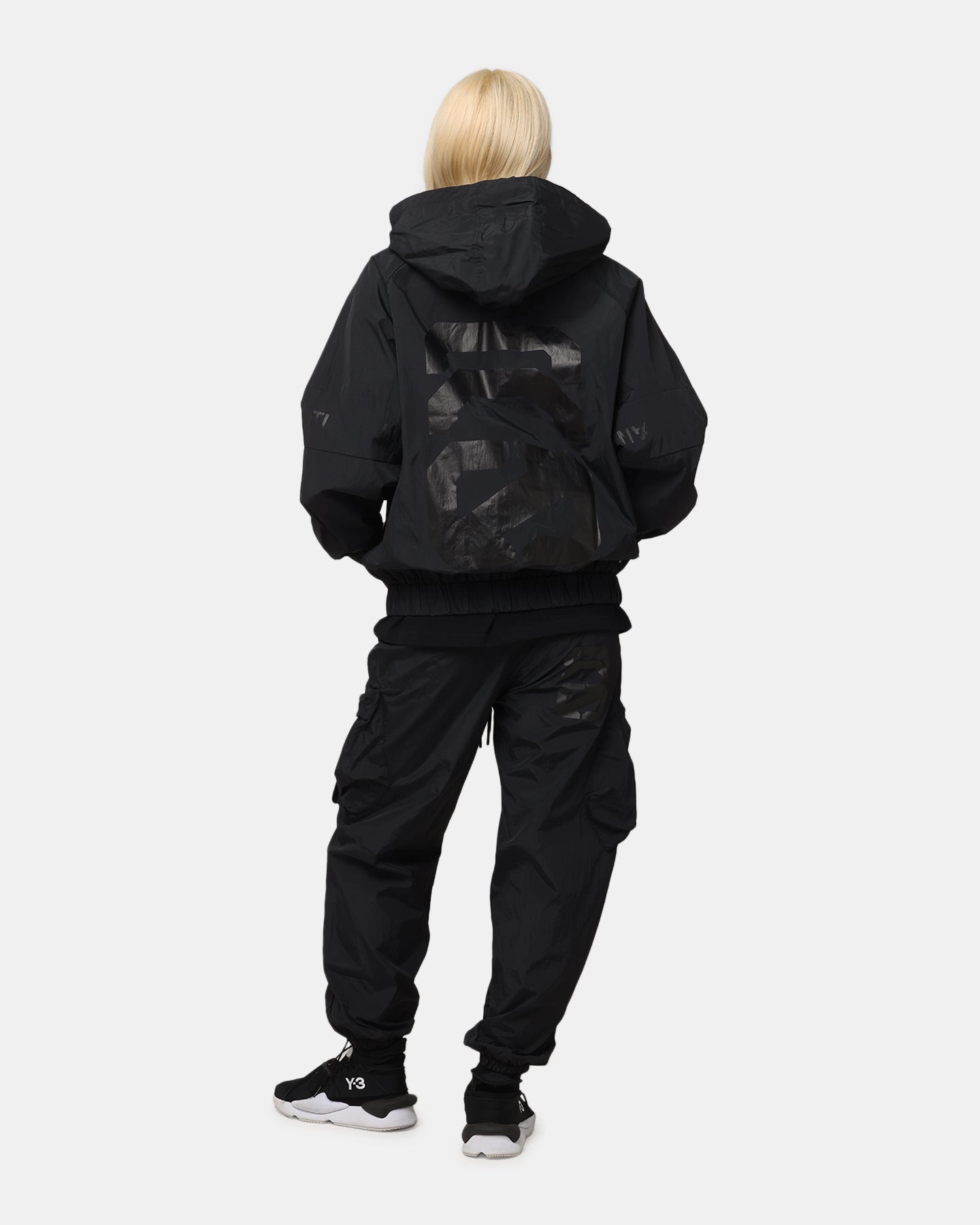 Distribute The Anti Order Faction Windbreaker Jacket Black