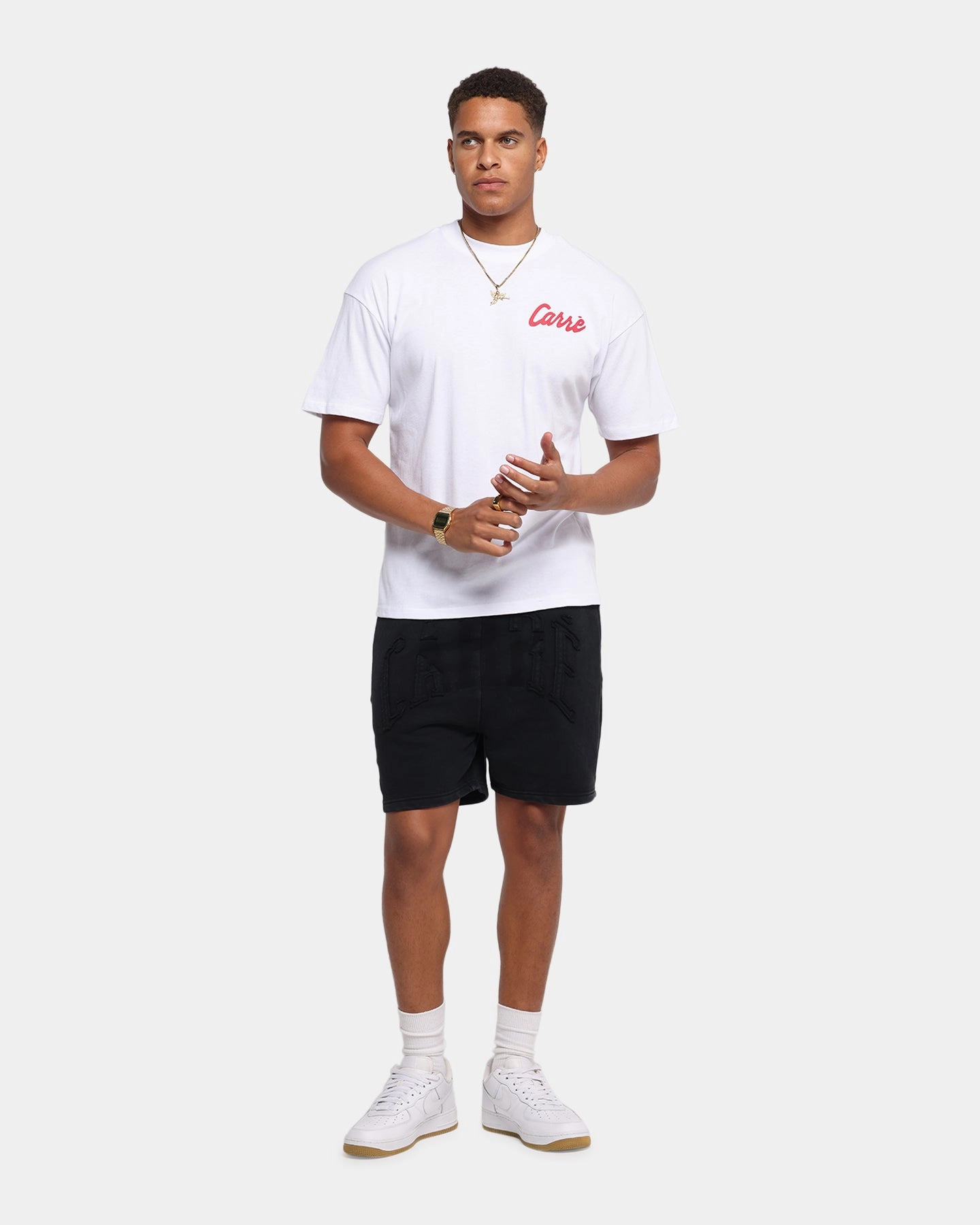 Carre Pepe T-Shirt White funky
