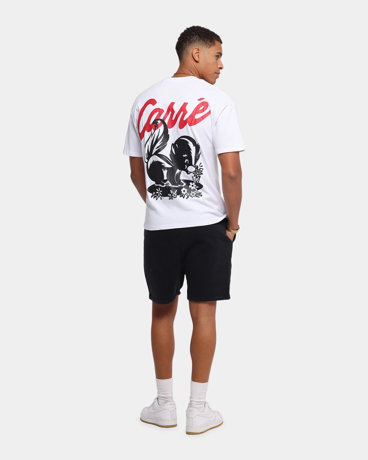 Easy Care Material Comfy Wear Carre Pepe T-Shirt White