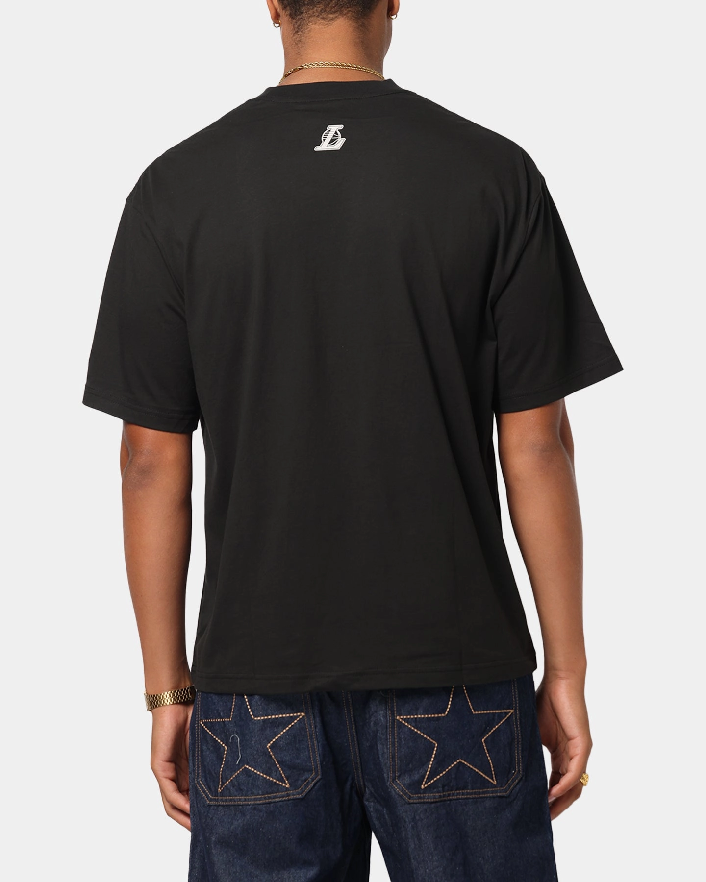 Hypoallergenic Fibers New Era X Bristol Studio Los Angeles Lakers 'Teams Edition' T-Shirt Black