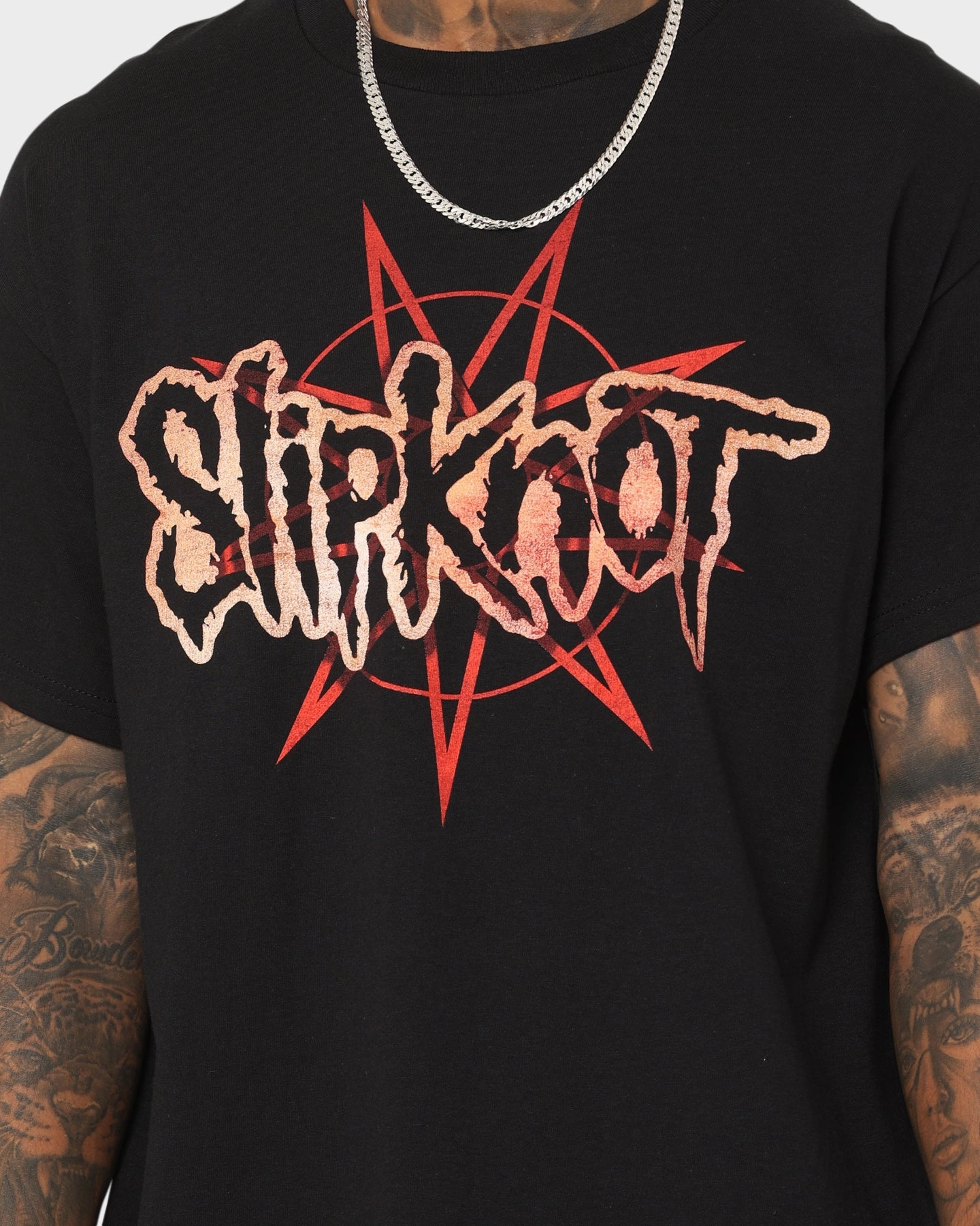 Sports Outfit Essential Casual Slipknot Logo And Masks T-Shirt Black