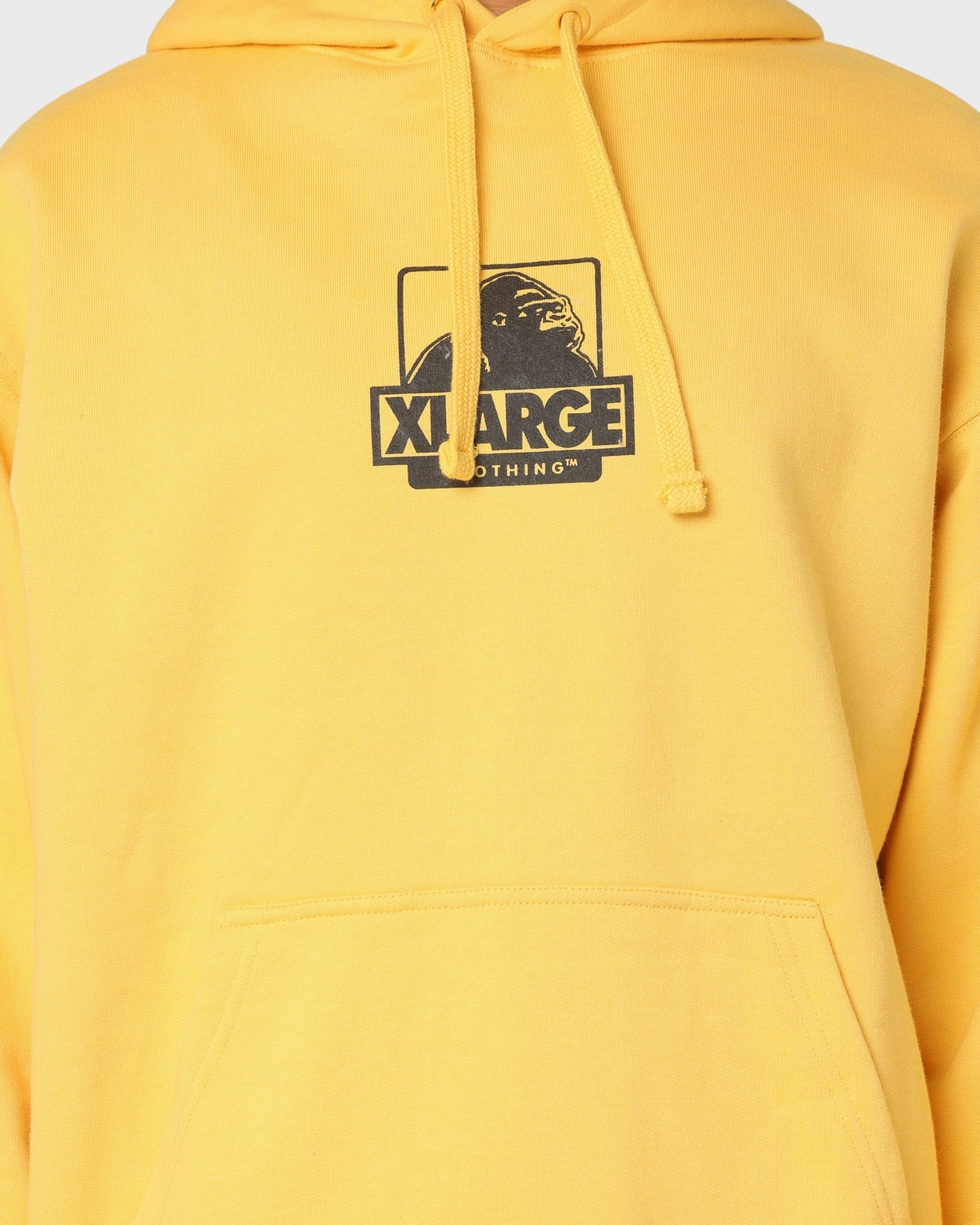 XLARGE 91 Hoodie Yellow/Black wallet Ergonomic Stitching